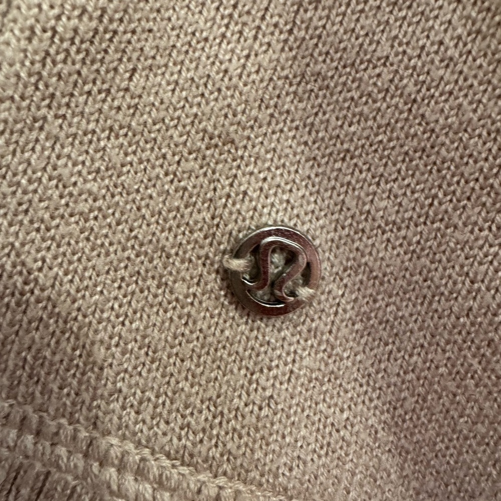 lululemon Soothe Away Soft Pink Hooded Sweater - Picture 6 of 7